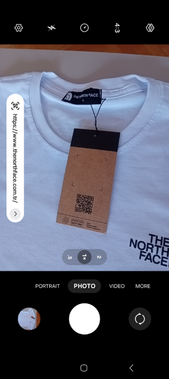 The North Face majica slika #3