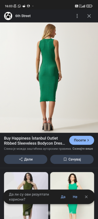 Bershka haljina slika #2
