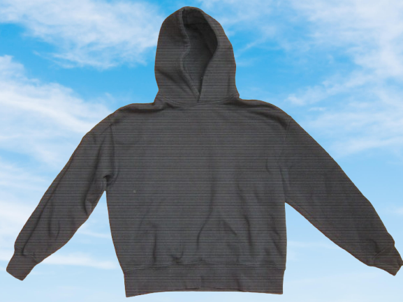 ZARA crni duks slika #2