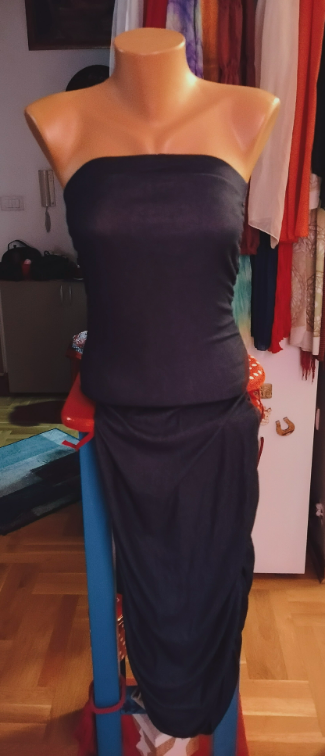 body top dugačka haljina slika #3