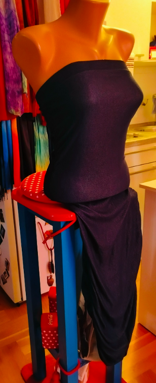 body top dugačka haljina slika #2