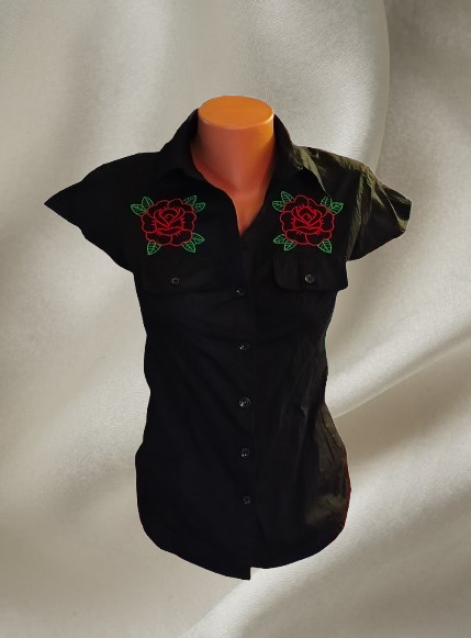 košulja sa ružama slika #1