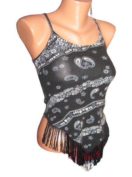 neobična majica sa resama slika #5