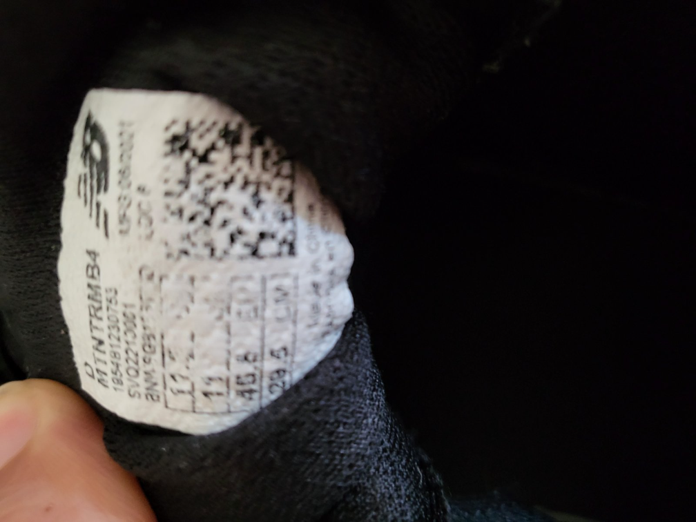 New Balance crne patike 45,5 slika #4