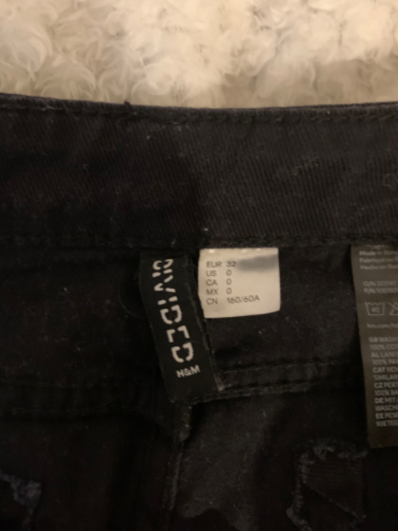 h&m crne farmerke slika #4