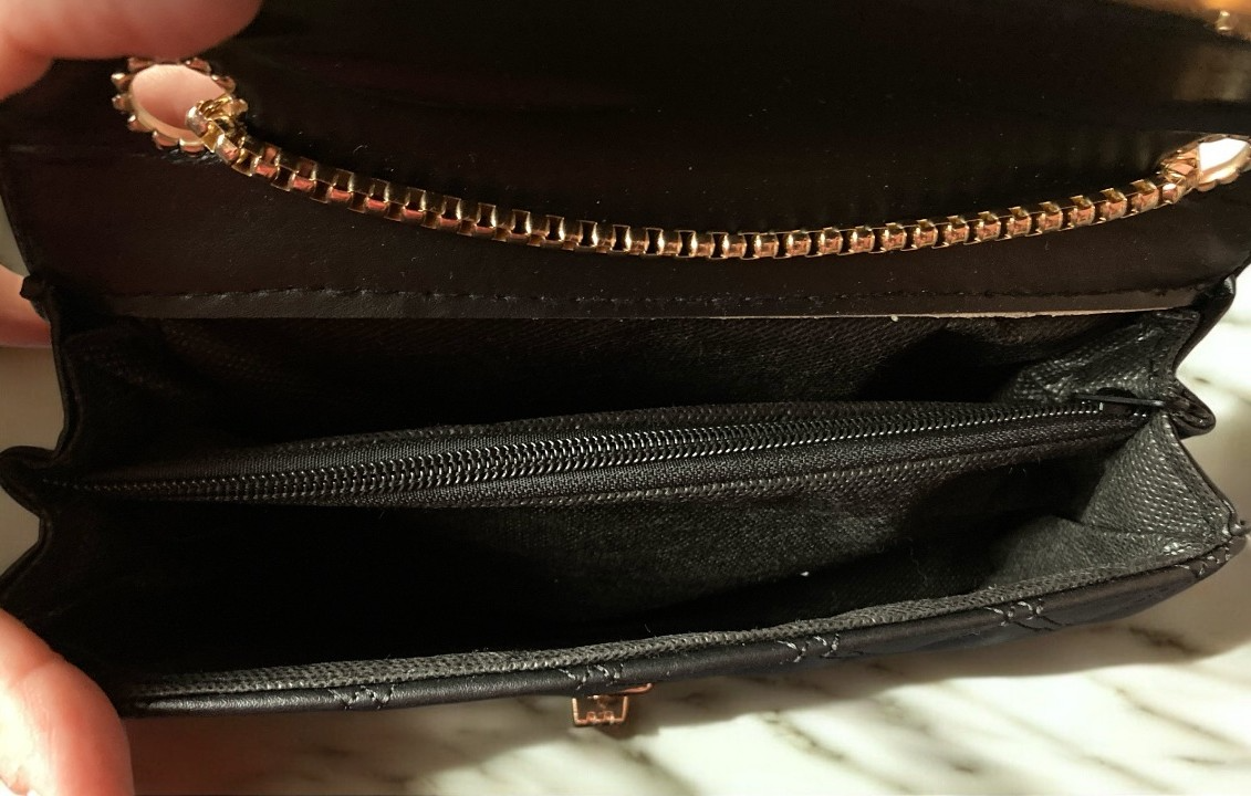 Elegantna crna torbica – NOVO slika #3