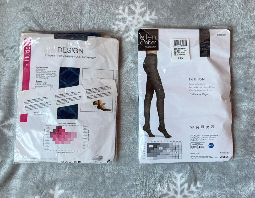 NOVE neotpakovane hulahopke iz Swiss M/L slika #2