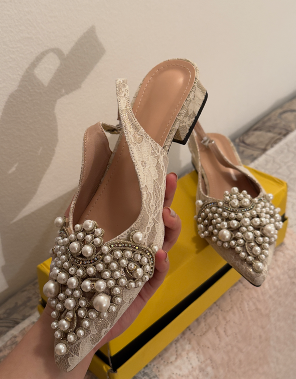 Cipele sa biserima NOVO slika #1