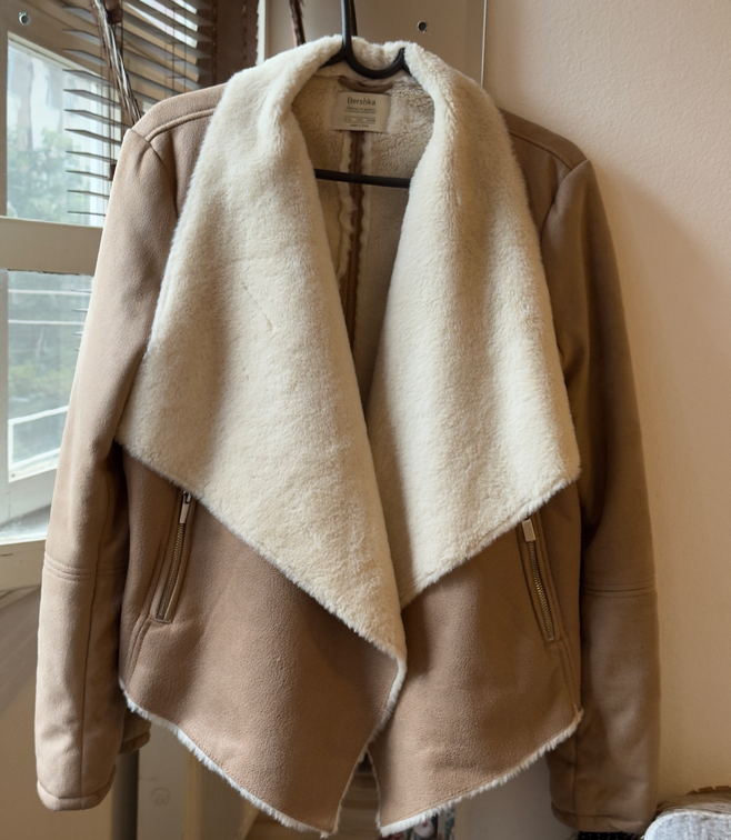 Bershka teddy jaknica slika #2