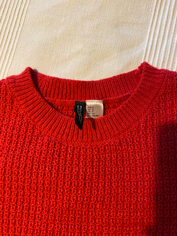 H&M mini haljina crvena NOVO-nenošeno slika #5