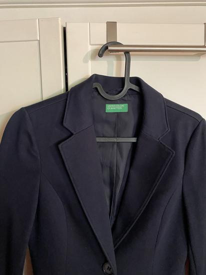 Benetton sako teget boje slika #2