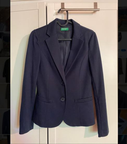Benetton sako teget boje