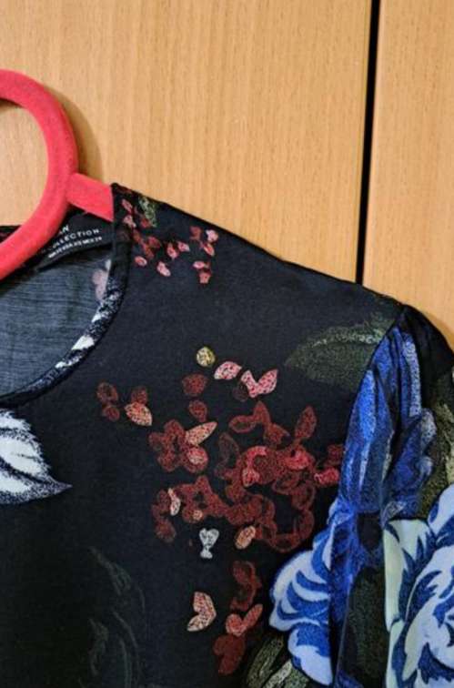 Zara svilena bluza slika #2