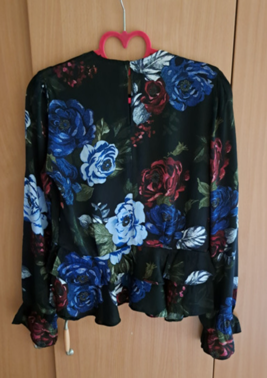 Zara svilena bluza slika #4