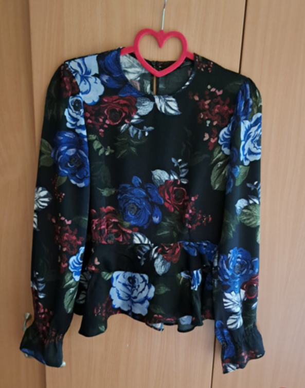 Zara svilena bluza slika #5