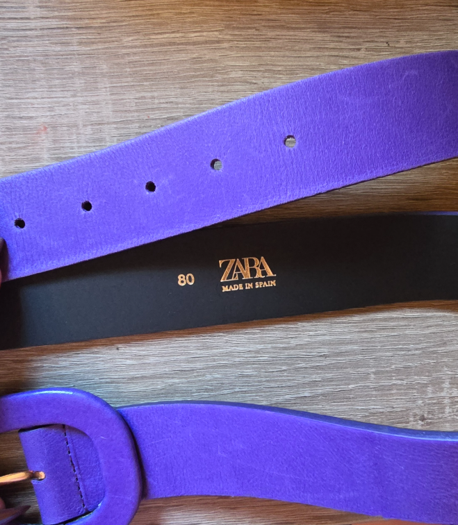 Kožni kaiš NOVO Zara slika #4