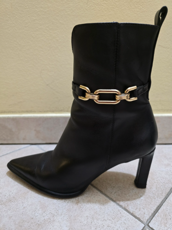 Zara kožne čizme  slika #2