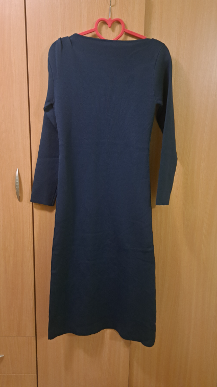 Zara novo - Midi haljina sa ukrasnom kopčom slika #3
