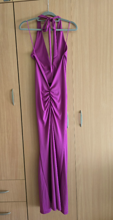 Duga haljina sa naborima Zara novo slika #5