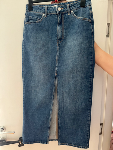 Midi teksas pull&bear suknja