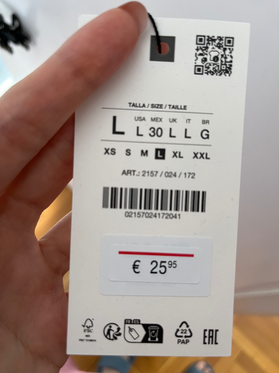 Zara midi satenska suknja slika #4
