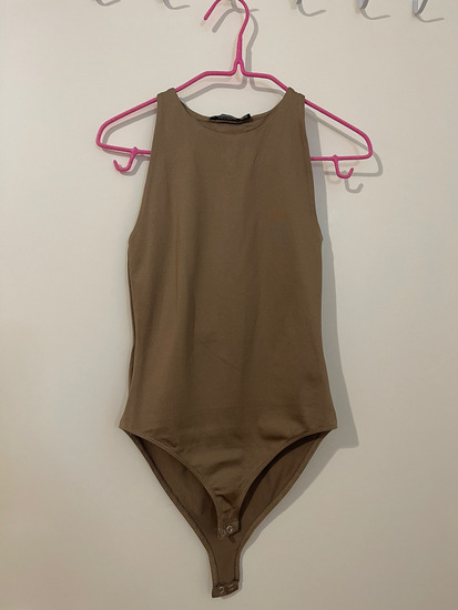 Stradivarius bodi, braon, veličina XS (34) slika #1