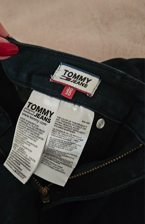 Tommy jeans teget uske farmerke slika #3