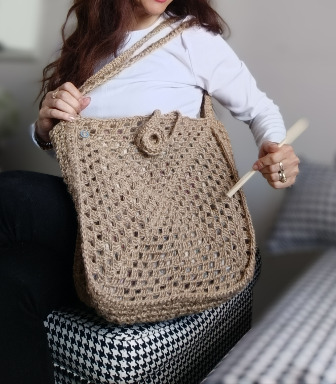 HAND MADE - TORBA ZA PLAŽU I IZLAZAK 🌞 slika #2
