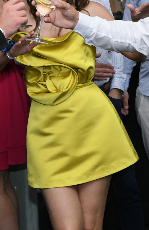 PS kratka haljina sa 3d cvetom, 34 slika #3