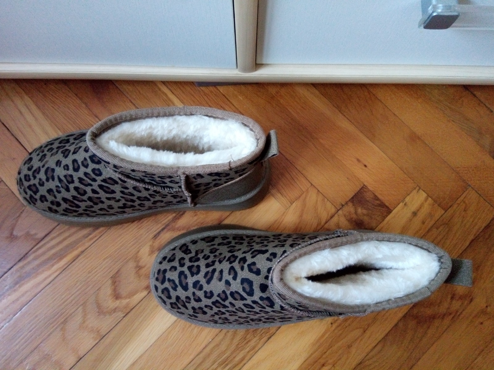 LEOPARD PRINT ČIZME 38 NOVO slika #2