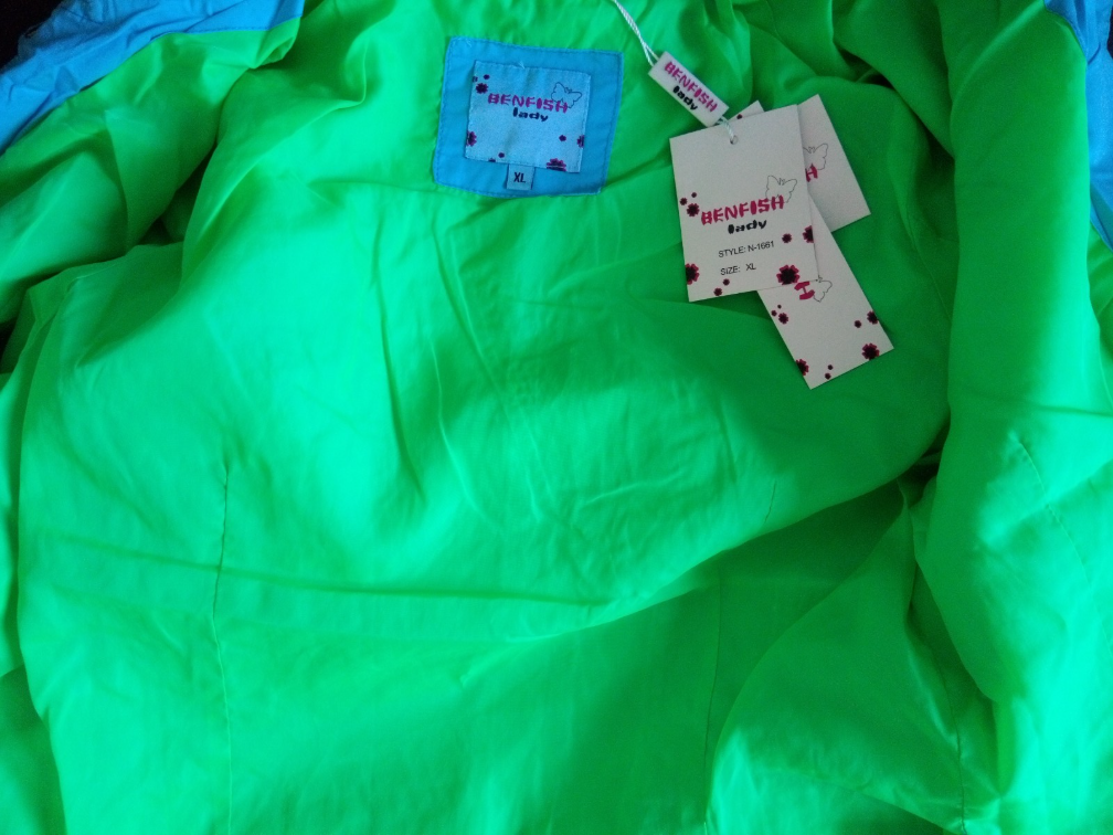 Plava jakna od pamuka 40 slika #2