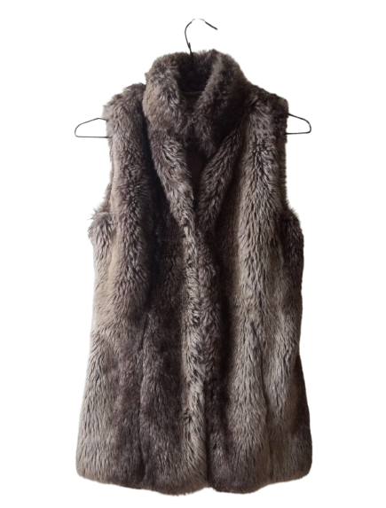 Bershka prsluk od krzna slika #1