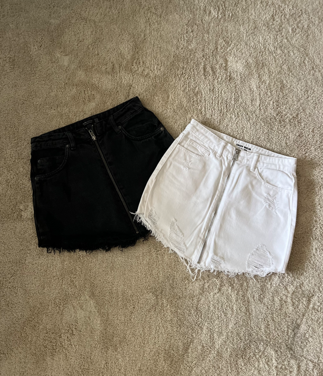 BERSHKA teksas suknjice slika #1