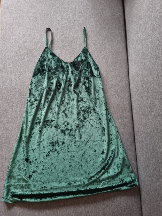 Prelepa pišana zelena haljina 💚💚💚 slika #2
