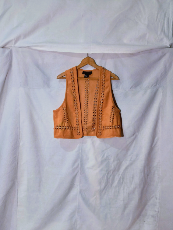 Prsluk u boho / western stilu slika #1