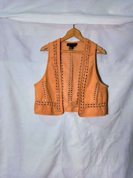 Prsluk u boho / western stilu slika #3