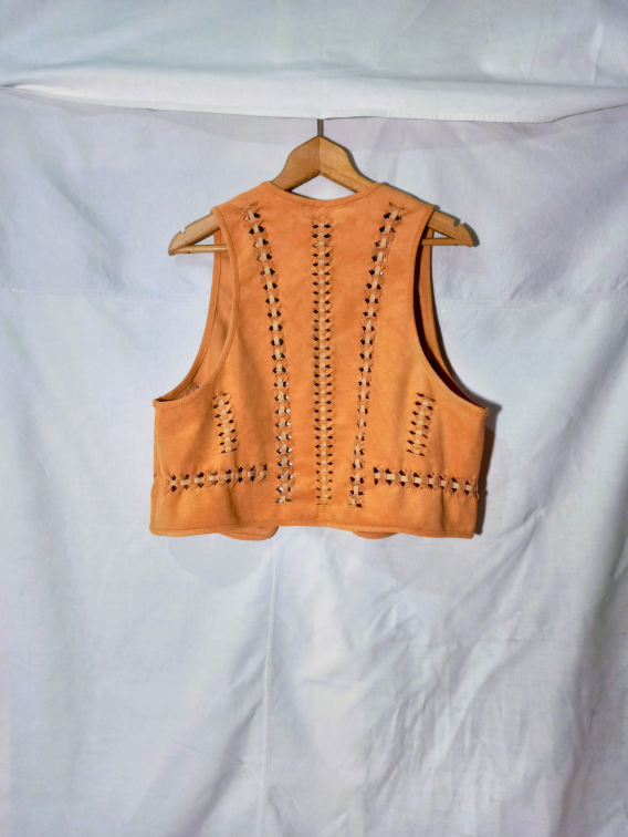 Prsluk u boho / western stilu slika #4