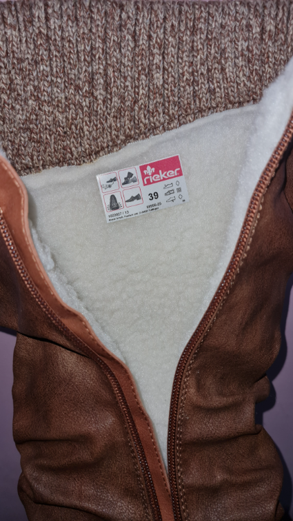 NOVE Rieker cizme sa vunom 39 slika #4