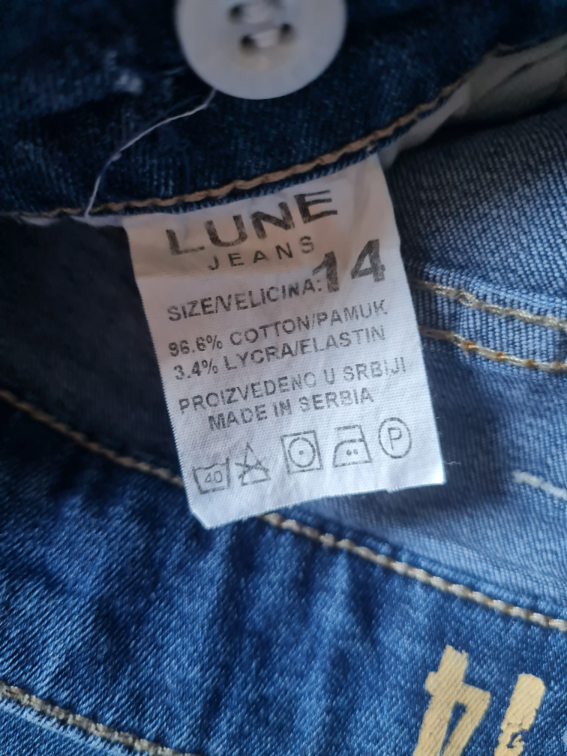 Lune decije farmerke 14 slika #3