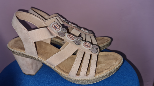 Rieker roze sandale 38