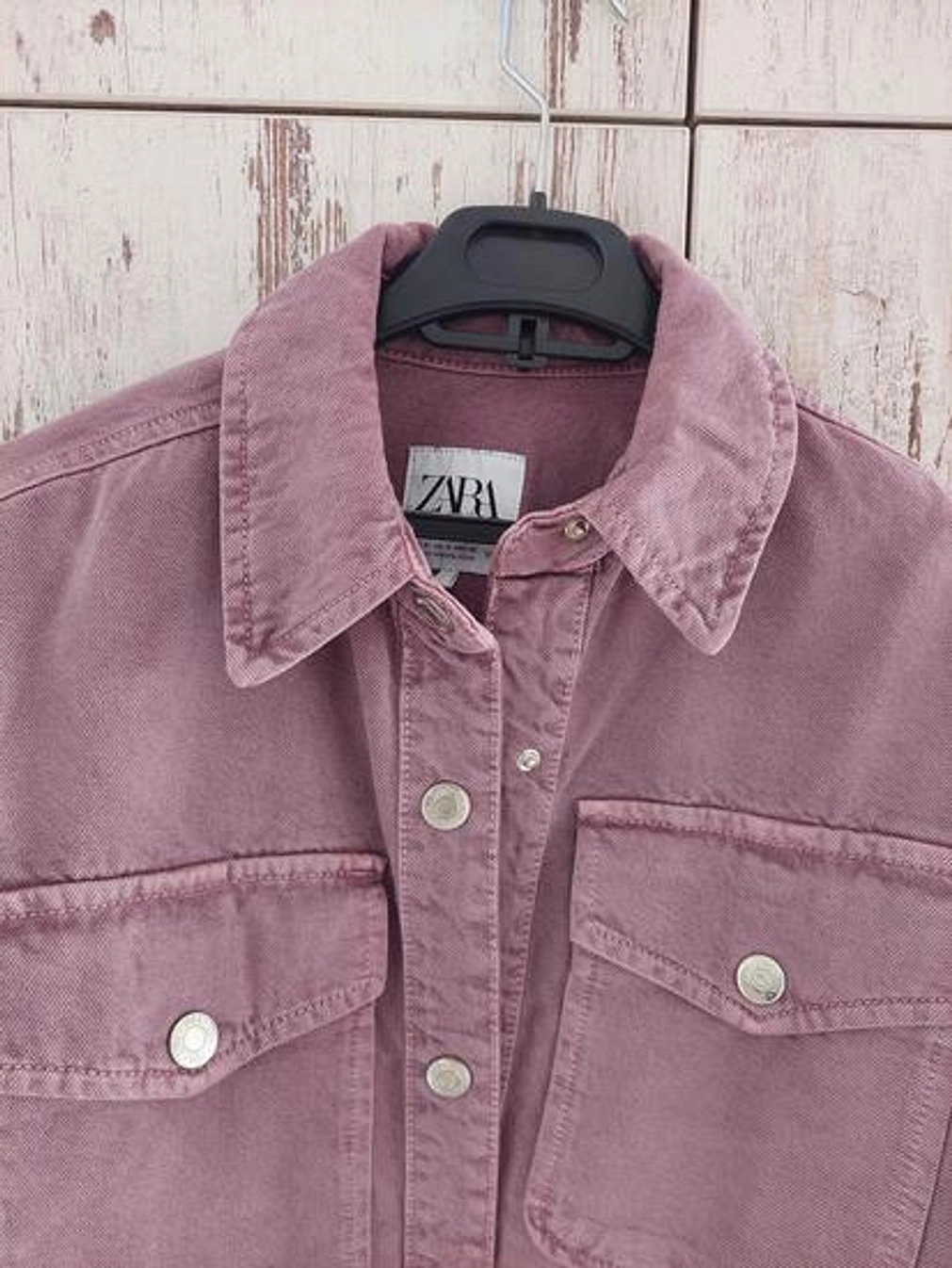 2300! Zara oversized teksas jakna slika #2