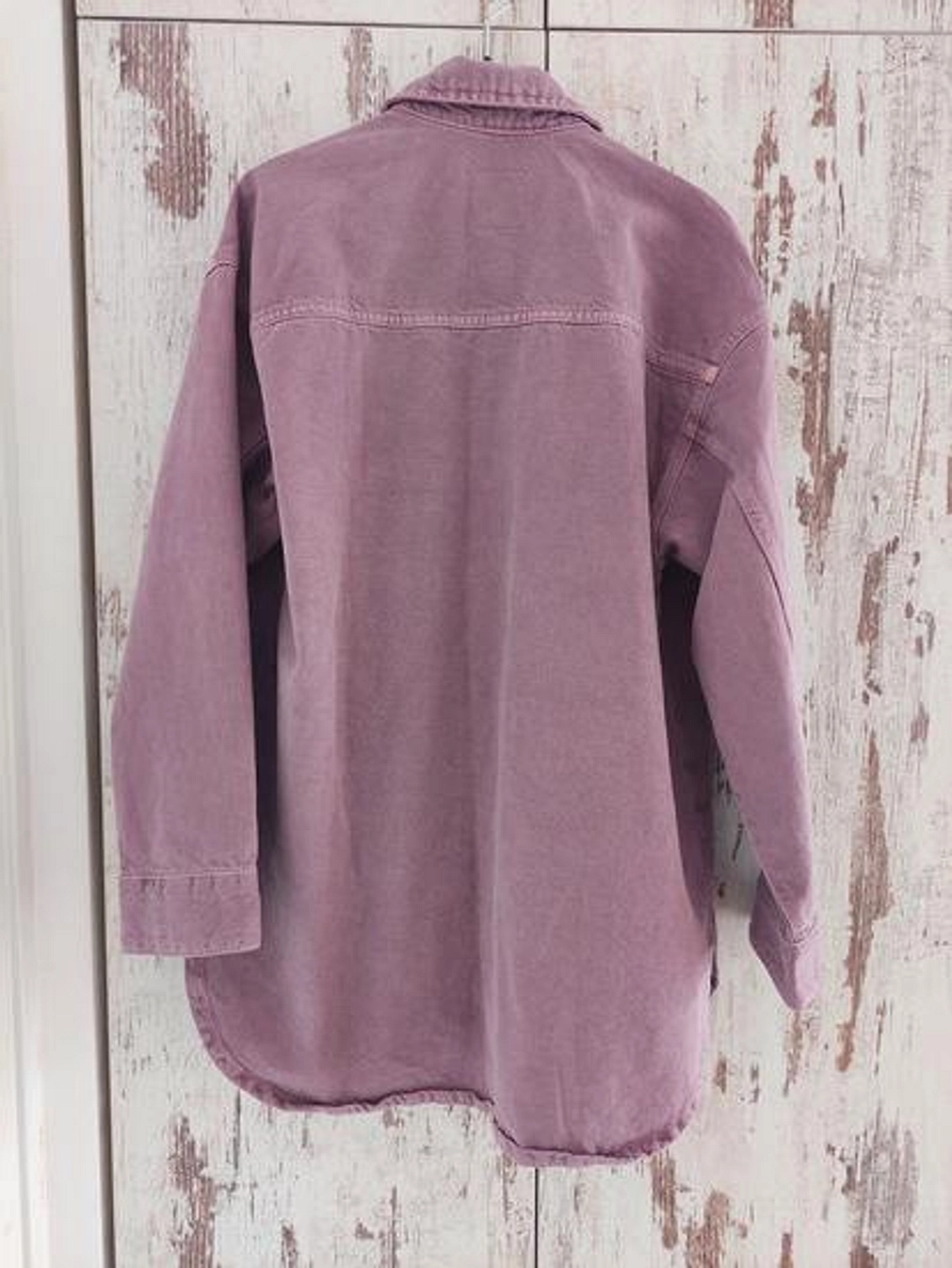 2300! Zara oversized teksas jakna slika #4