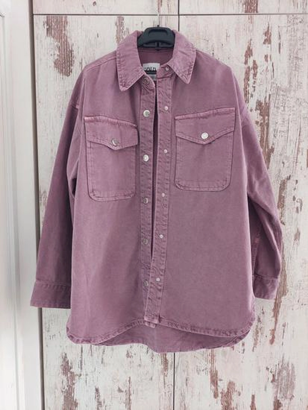 2300! Zara oversized teksas jakna slika #1