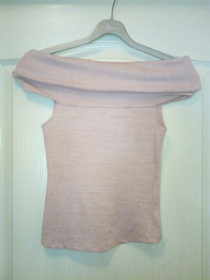 Zara off-shoulder majica slika #3