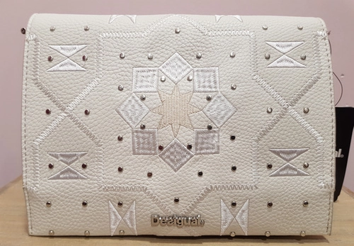 Desigual krem boho torba thumbnail #2