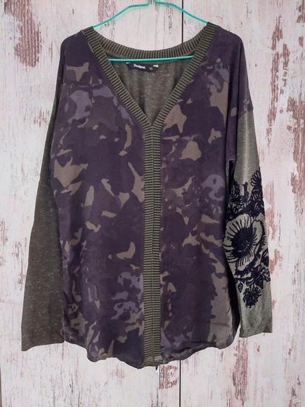 Desigual maskirna bluza / tunika slika #1