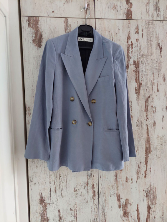 Plavi Zara sako slika #4