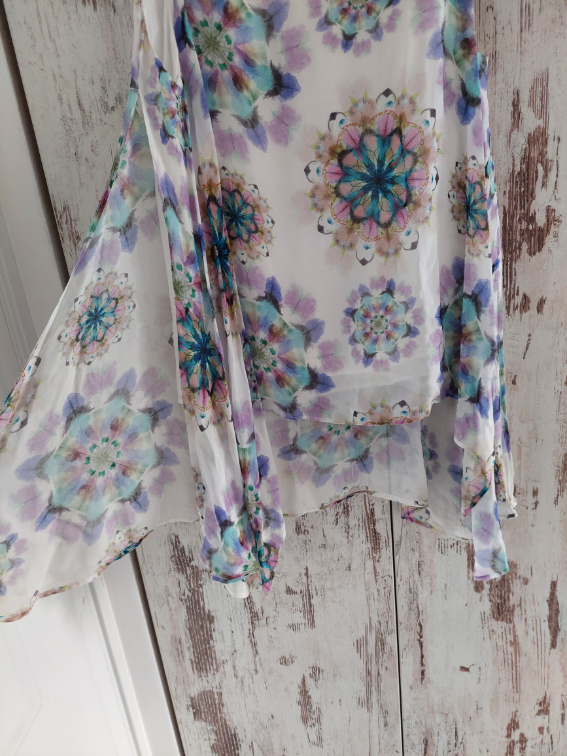 Desigual boho tie-dye bluza slika #3