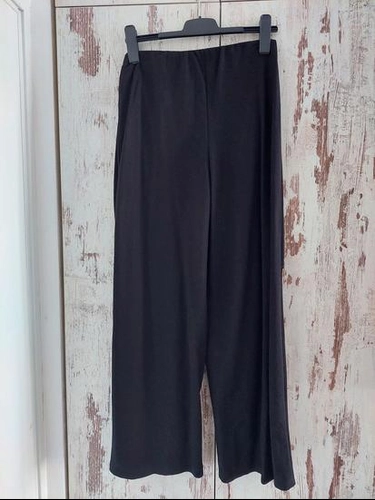 Zara crne lagane pantalone sa etiketom thumbnail #4