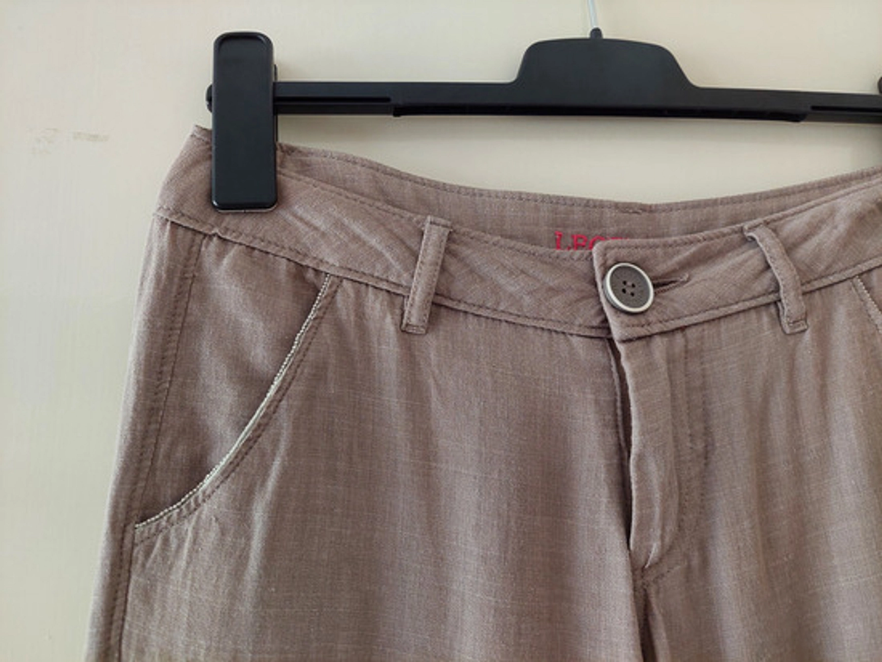 Legend lanene pantalone sa srebrnim detaljima slika #3